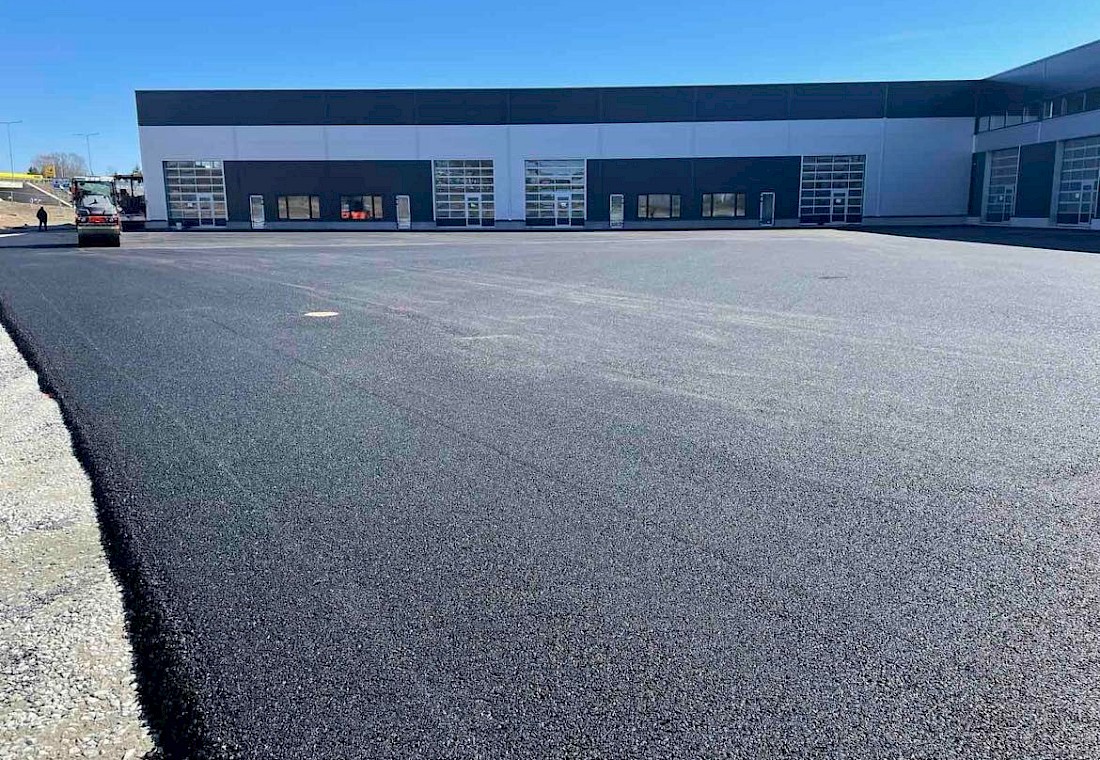 Erateede, parklate ja platside ehitus